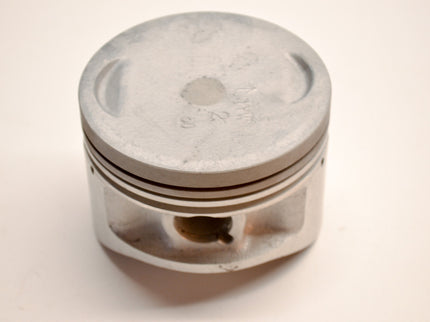 Yamaha 1988 TERRAPRO 350 OEM piston with 0.50 oversize, showing the metal piston component for ATV parts.