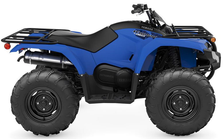 YAMAHA KODIAK 450 ATV with rugged tires and durable green body for outdoor off-road adventures.