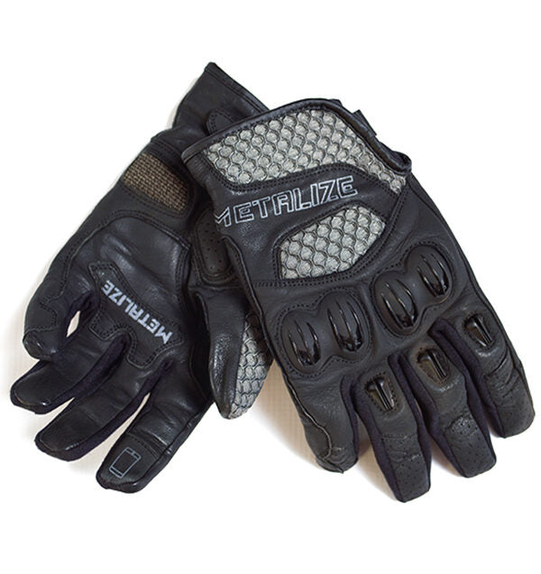 350 SHORTY GLOVES - Black / Grey