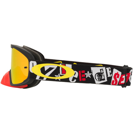 O-Frame 2.0 Pro MX Goggles- Troy Lee Designs: ANARCHY RED