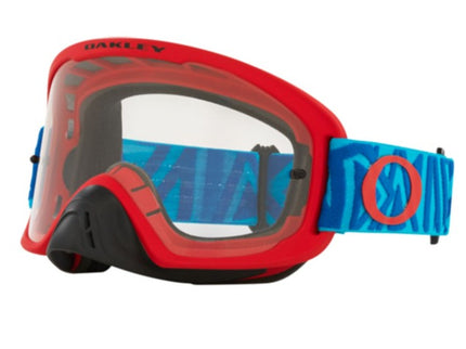 O-Frame 2.0 Pro MX Goggles- Angle Red Clear