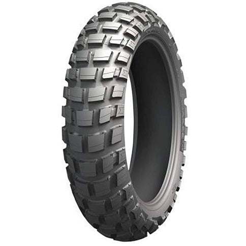 Michelin ANAKEE Wild motorcycle tire in 90/90/21 size, featuring rugged tread for off-road and adventure riding.