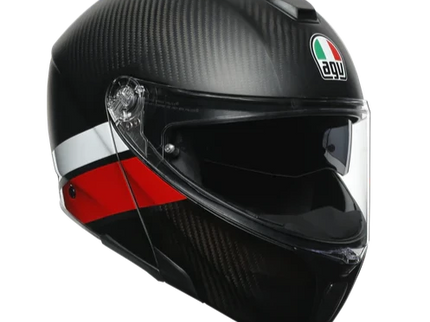 Sportmodular Helmet - Carbon / Red / White